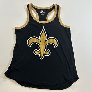 New Orleans Saints NFL Team Apparel Women's Tank Top Size M